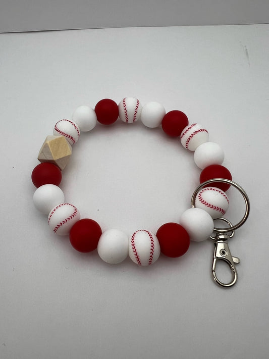 Baseball Wristlet