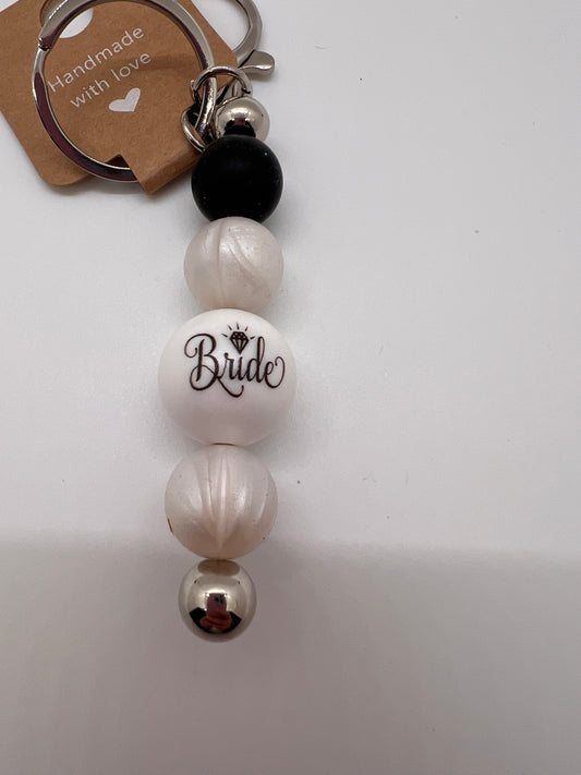 Bride keychain